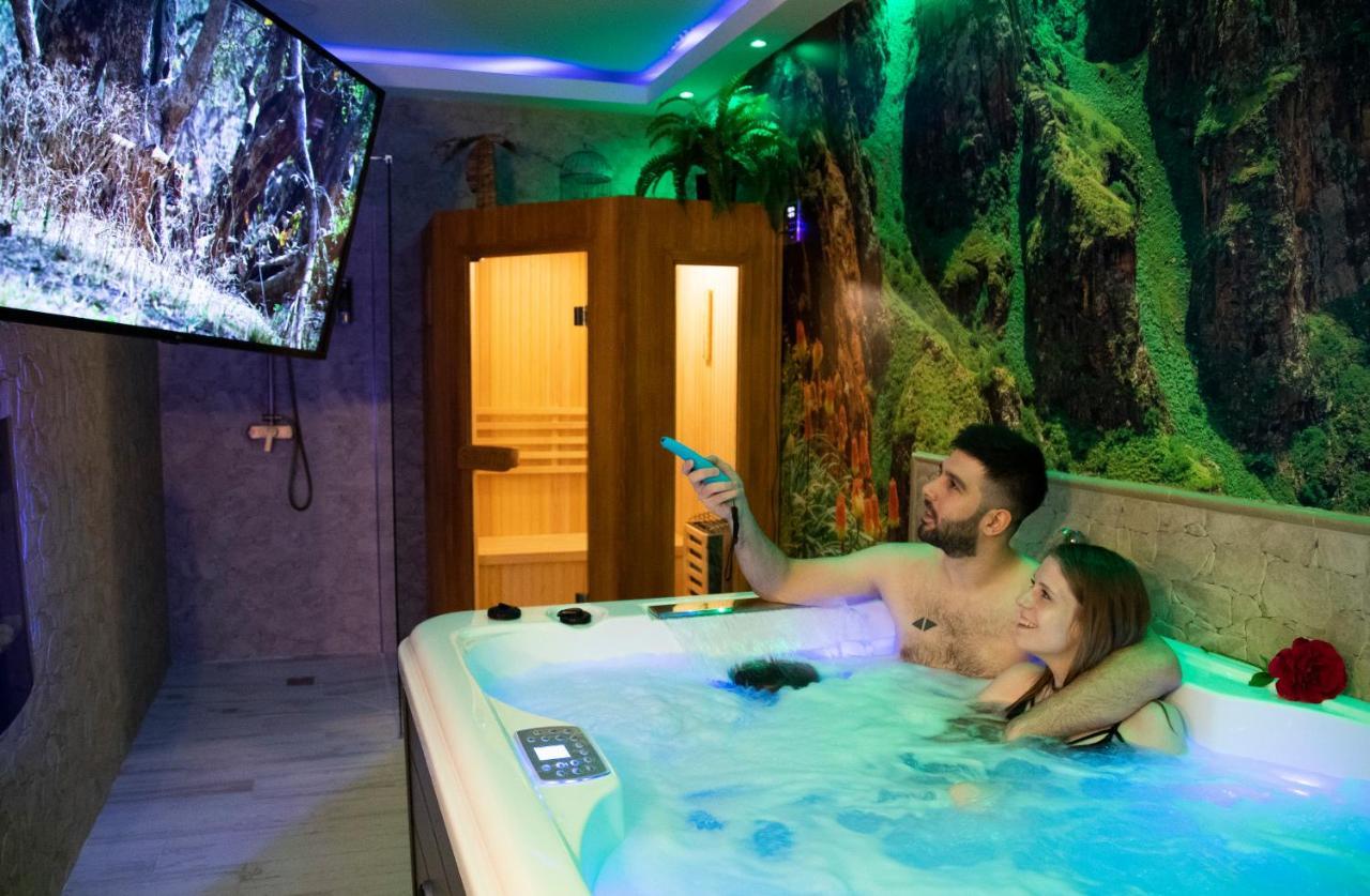 Apartamento Estrella Sauna Spa Jacuzzi 阿拉贡省阿拉马 外观 照片